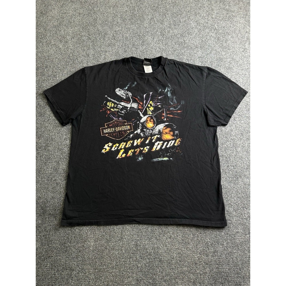 Mens 2007 Harley-Davidson Folsom California Breakin Out T-Shirt, Size 2XL